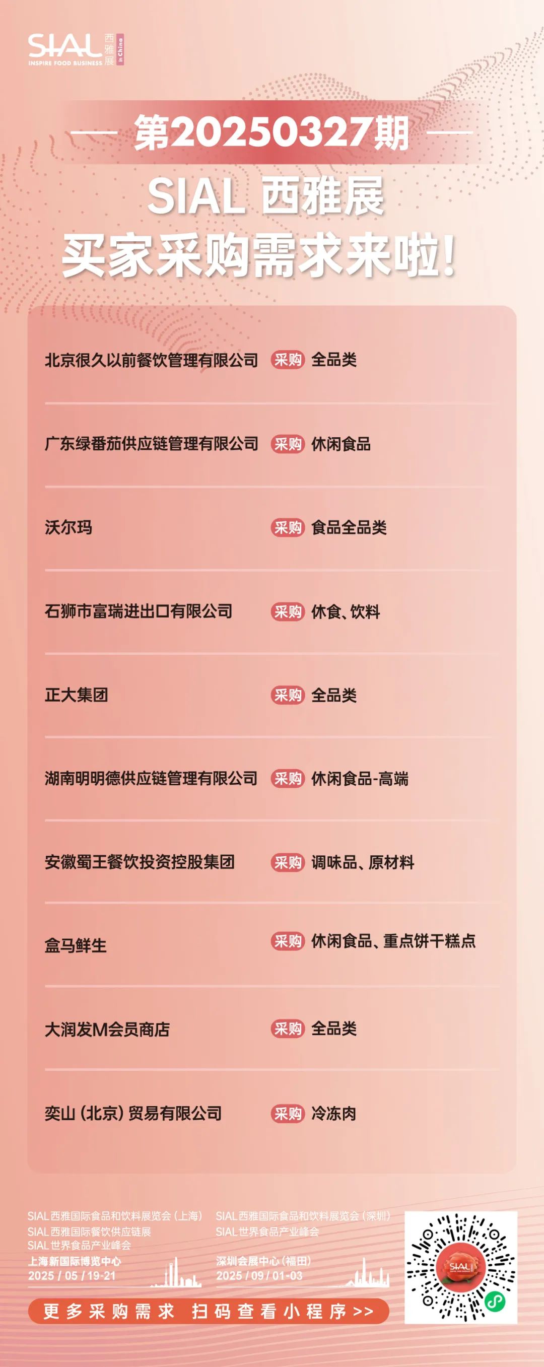 SIAL西雅展（上海）